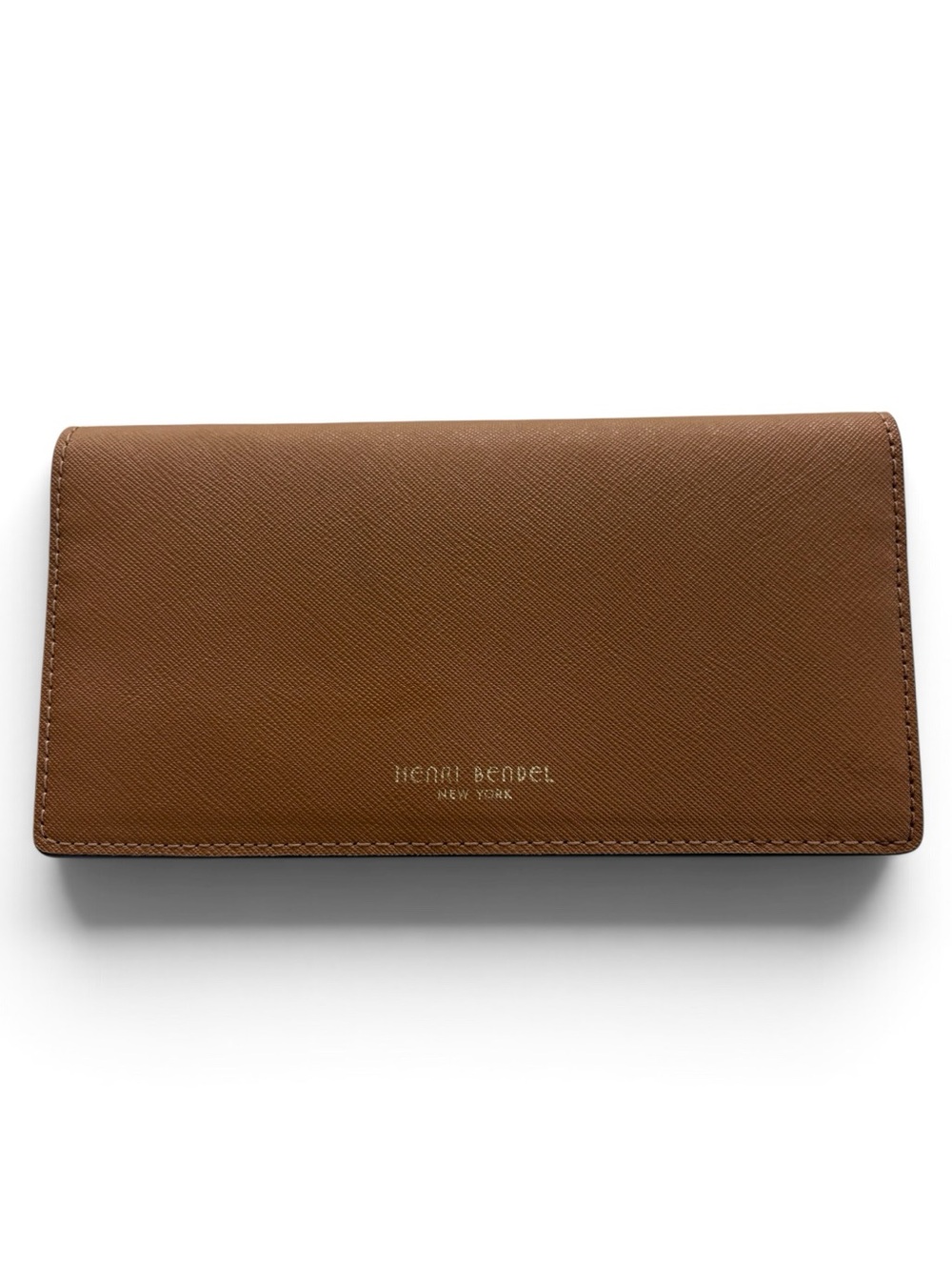 Henri Bendel Saffiano Long Wallet Leather